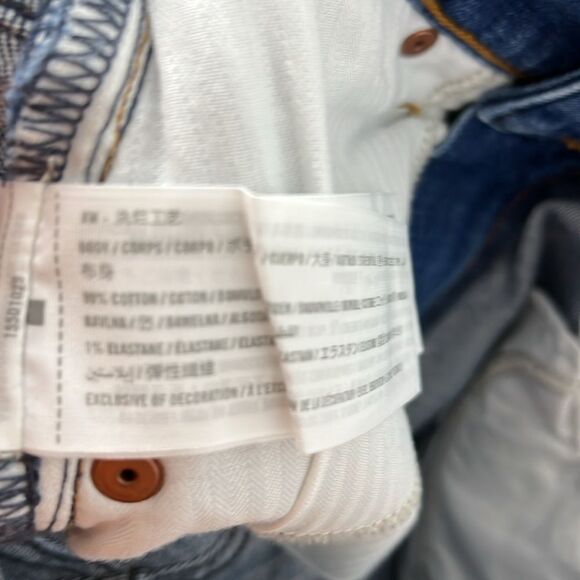 Abercrombie & Fitch women’s the ankle straight ultra high rise jean size 27 - Picture 5 of 6